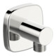 Hansa Wandanschlussbogen HANSALIVING Rosette soft edge, chrom-1