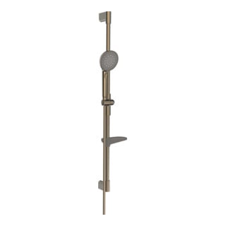 Hansa Wandstangen-Brause HANSAAURELIA Wd-mont., 970mm, kürzb., bron gebürstet