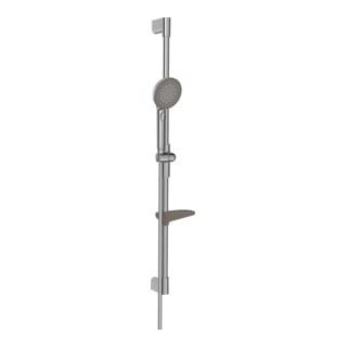 Hansa Wandstangen-Brause HANSAAURELIA Wd-mont., 970mm, kürzb., Stahl gebürstet