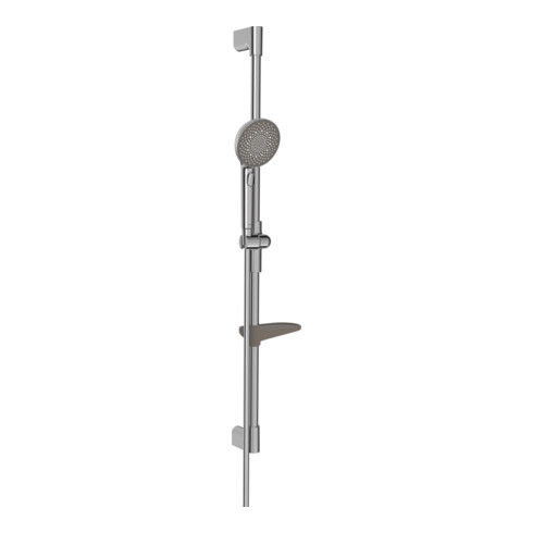 Hansa Wandstangen-Brause HANSAAURELIA Wd-mont., 970mm, kürzb., Stahl gebürstet