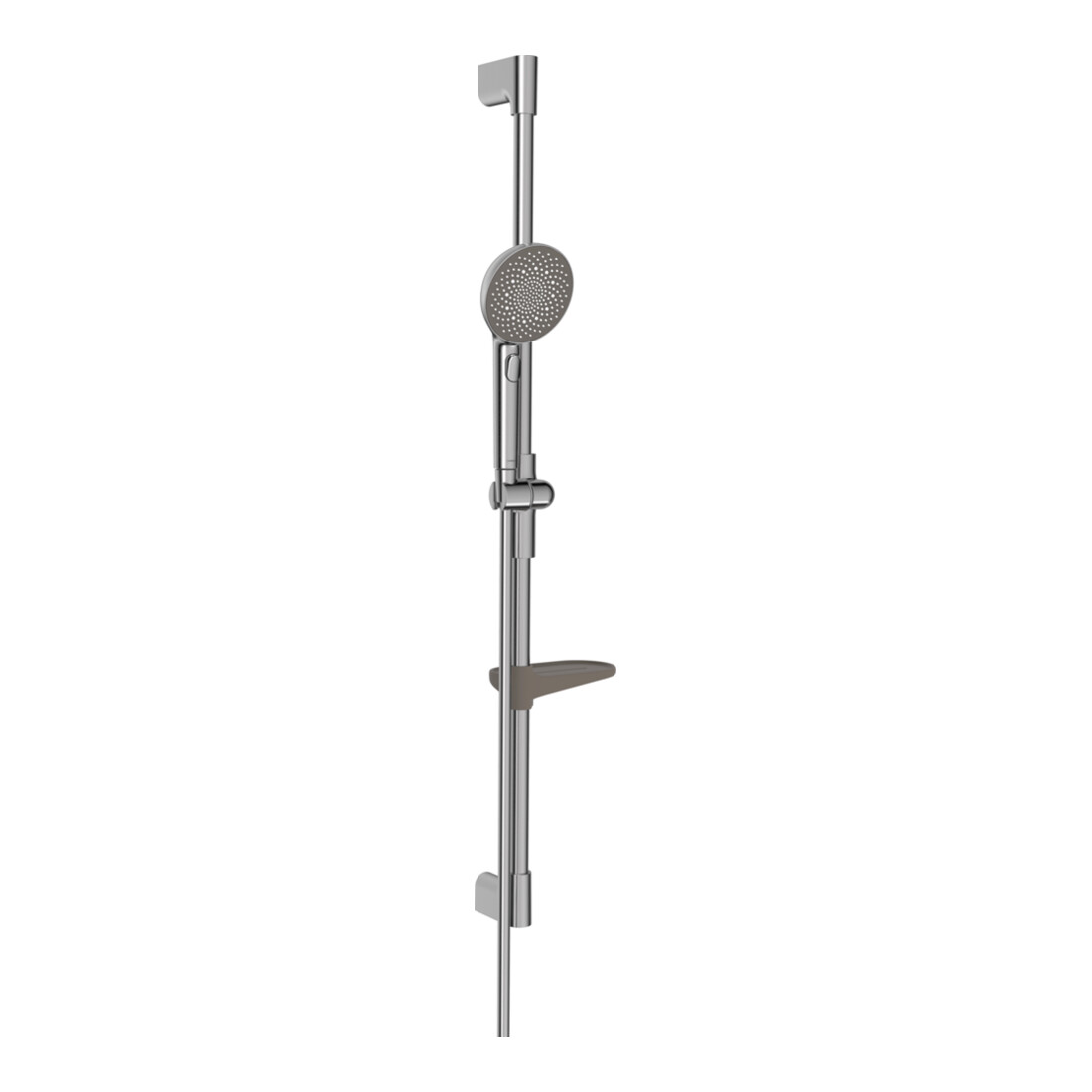 Hansa Wandstangen-Brause HANSAAURELIA Wd-mont., 970mm, kürzb., Stahl gebürstet