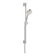 Hansa Brausestangen-Set HANSABASICJET 700mm, Handbrause 1-strahlig, ch, d= 18mm-1