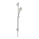 Hansa Brausestangen-Set HANSABASICJET 764mm, Handbrause 3-strg., chrom, d= 18mm-1
