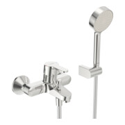 Hansa Wannen-Einhebelmischer HANSAPRIMO AP, m Brausegarnitur, Ausl. 155mm, chrom-1