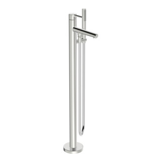 Hansa Wannen-Einhebelmischer HANSAVANTIS Style bodenst., Pinhebel, Auslauf 209mm, chrom