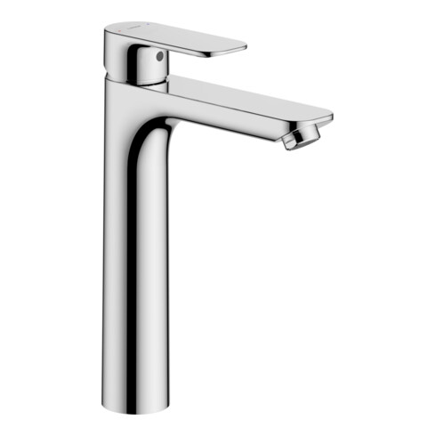 Hansa Waschtisch-Einhebelmischer HANSABASIC o ALG, flex D-Schläuche, A 150mm, chr