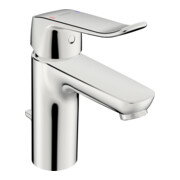 Hansa Waschtisch-Einhebelmischer HANSACARE m Ablg, m Ablg, Heb. lg, Ausl. 114, chr