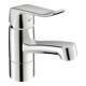 Hansa Waschtisch-Einhebelmischer HANSACARE o Ablg, schw, Heb. lg, Ausl. 133mm, chr-1