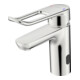 Hansa Waschtisch-Einhebelmischer HANSACLINICA Hyb. dig. Service, Batt, Hebel, A 115mm, chr-1