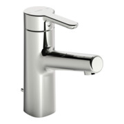 Hansa Waschtisch-Einhebelmischer HANSADESIGNO Style He o, m Gar, Ausl. 119mm, chr