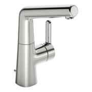 Hansa Waschtisch-Einhebelmischer HANSADESIGNO Style ND, He stl, m Gar, Ausl. 151mm, chr
