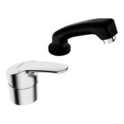 Hansa Waschtisch-Einhebelmischer HANSAMIX Handbrause sw, f Friseur-Waschtisch, chrom-1