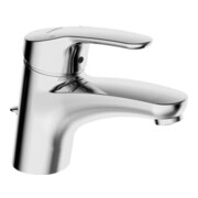 Hansa Waschtisch-Einhebelmischer HANSAMIX m Ablaufgarnitur, Ausladung 141mm, chrom-1