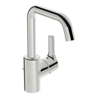 Hansa Waschtisch-Einhebelmischer HANSAPALENO He stl, m Abl-Garnitur, Ausl. 152mm, chr