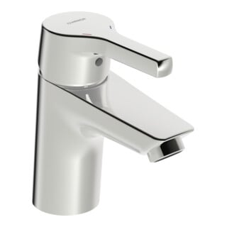 Hansa Waschtisch-Einhebelmischer HANSAPALENO o. Abl-Garnitur, Ausladung 103mm, chrom