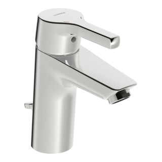 Hansa Waschtisch-Einhebelmischer HANSAPALENO XL m Ablaufgarnitur, Ausladung 110mm, chrom