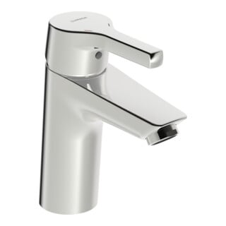 Hansa Waschtisch-Einhebelmischer HANSAPALENO XL o. Abl-Garnitur, Ausladung 110mm, chrom