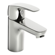 Hansa Waschtisch-Einhebelmischer HANSAPINTO o Ablaufgarnitur, Ausladung 107mm, chrom-1