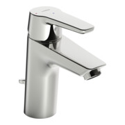 Hansa Waschtisch-Einhebelmischer HANSAPOLO Cold Start m Ablaufgarnitur, Ausladung 110mm, chrom