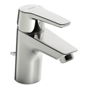 Hansa Waschtisch-Einhebelmischer HANSAPOLO m Ablaufgarnitur, Ausladung 103mm, chrom-1