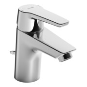 Hansa Waschtisch-Einhebelmischer HANSAPOLO m Ablaufgarnitur, Ausladung 103mm, chrom