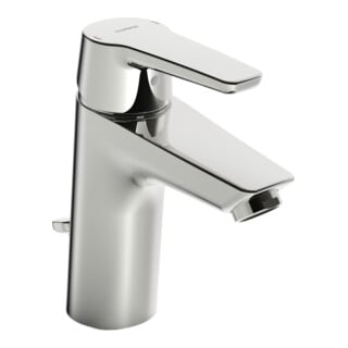 Hansa Waschtisch-Einhebelmischer HANSAPOLO ND, m Abl.-Garn., Ausladung 102mm, chrom