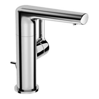 Hansa Waschtisch-Einhebelmischer HANSARONDA He stl, m Abl-Garnitur, Ausl. 115mm, chr