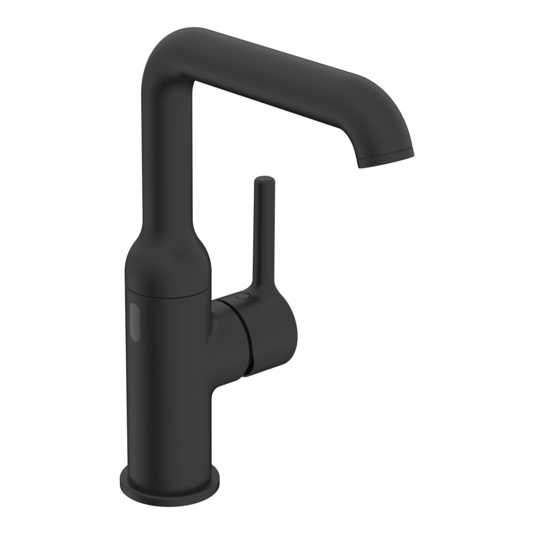 Hansa Waschtisch-Einhebelmischer HANSAVANTIS Style Hyb. Hybrid/Batteriebetrieb, A 147mm, matt-sw
