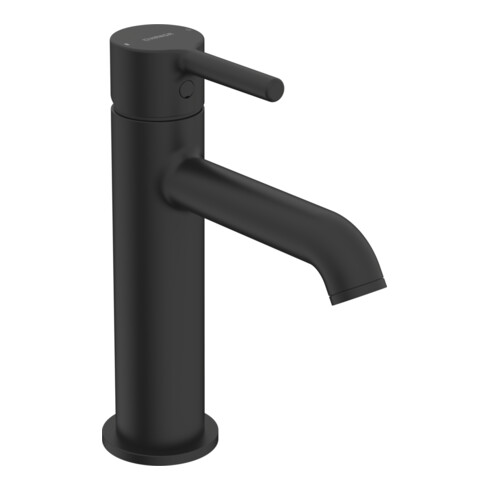 Hansa Waschtisch-Einhebelmischer HANSAVANTIS Style Pinhebel, o Abl., Ausl. 133mm, matt-sw