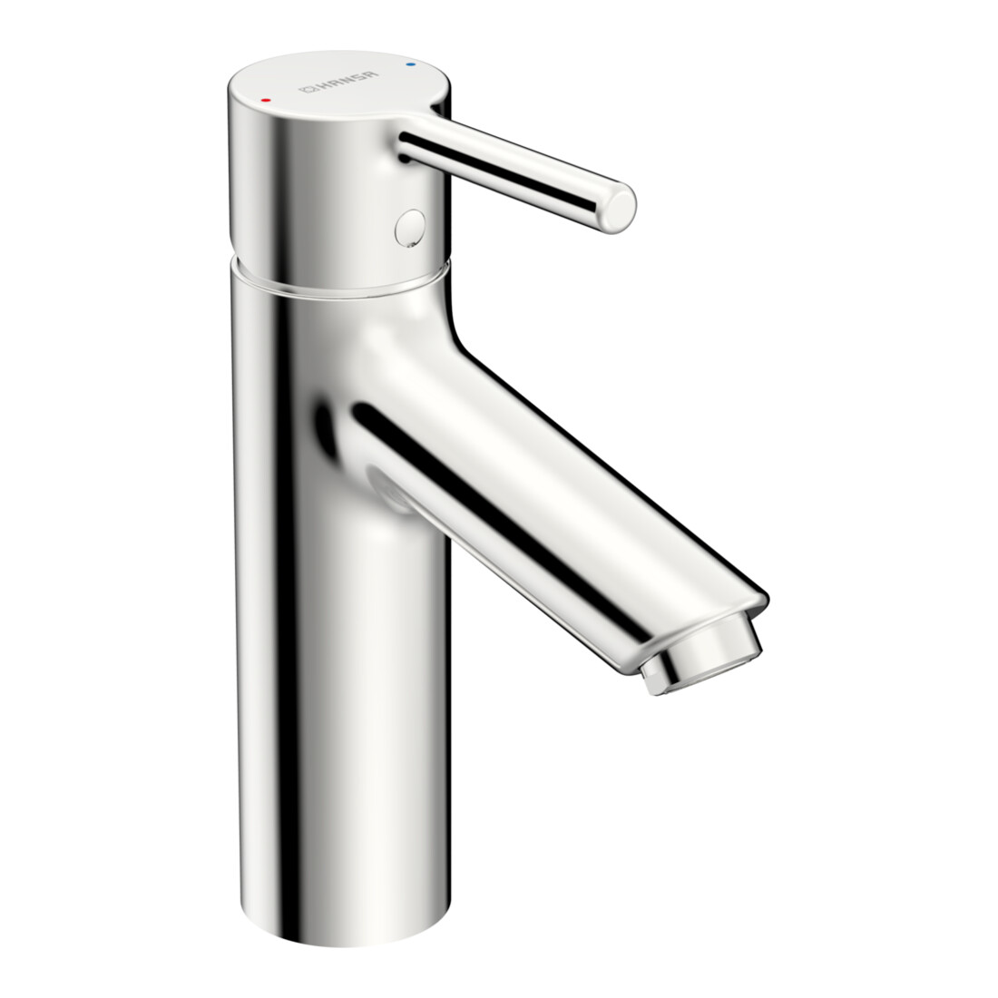 Hansa Waschtisch-Einhebelmischer HANSAVANTIS XL o. Abl.garn, Ausl. 114mm, Pinhebel, ch