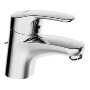 Hansa Waschtisch-Einhebelmischer HANSAMIX ND, m Abl.-Garn., Ausladung 127, chrom