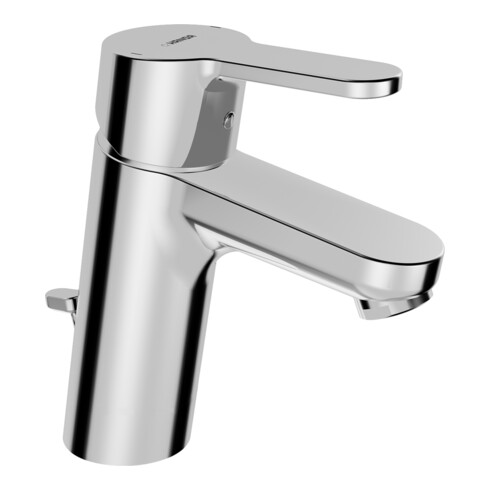 Hansa Waschtisch-Einhebelmischer HANSAPRIMO XL m Ablaufgarnitur, Ausladung 110mm, chrom