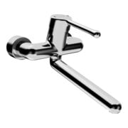 Hansa WT/SPT-EH Mitigeur mural HANSAMEDIPRO DN 15 Levier d'objets long chromé-1