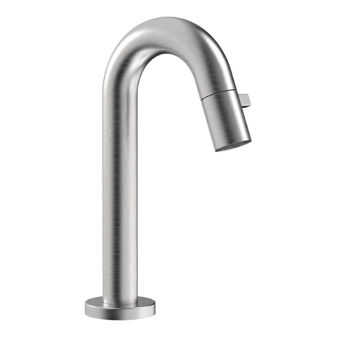 Hansa WT-Standventil HANSANOVA Style o. Abl.garn, Ausladung 94mm, edelstahl
