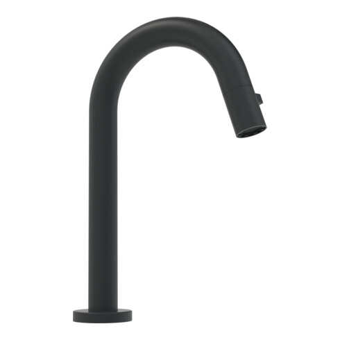 Hansa WT-Standventil HANSANOVA Style o. Abl-Garnitur, Ausl. 131mm, matt-sw