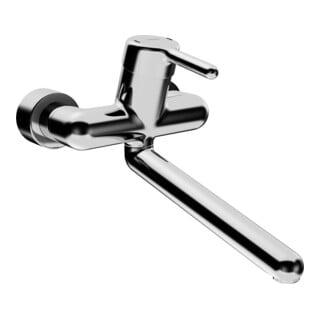 Hansa WT-Wand-EHM HANSAMEDIPRO Ausl. 311mm, S-Anschl. verd/absp., chrom