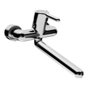 Hansa WT-Wand-EHM HANSAMEDIPRO Ausl. 311mm, S-Anschl. verd/absp., chrom-1