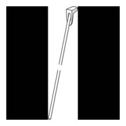 Hansa Zugstange m. Knopf 59914477 chr