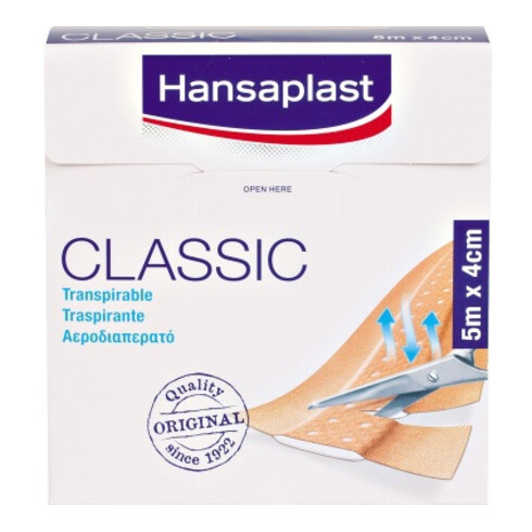 Hansaplast Pflaster CLASSIC 7577553 4cmx5m