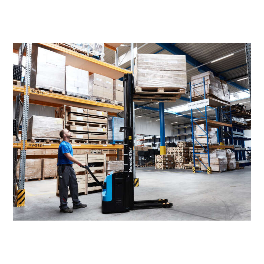 HanseLifter Deichselstapler E-DH1230-MG, Hub: 3.000 mm, Tragf.: 1.200 kg