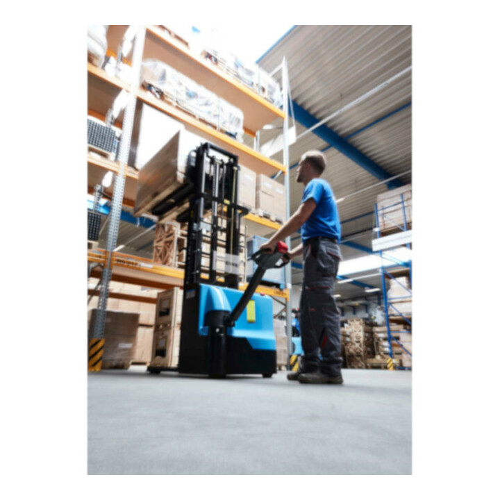 HanseLifter Deichselstapler E-DH1242-MG, Hub: 4.200 mm, Tragf.: 1.200 kg