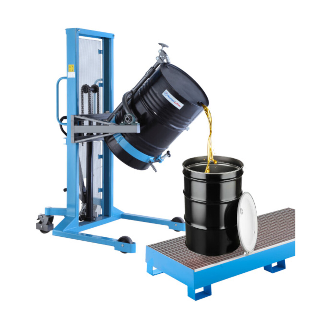 HanseLifter Fasswender, 208 l DIN Fässer, Tragf.: 400 kg, Typ: SDJ-FW