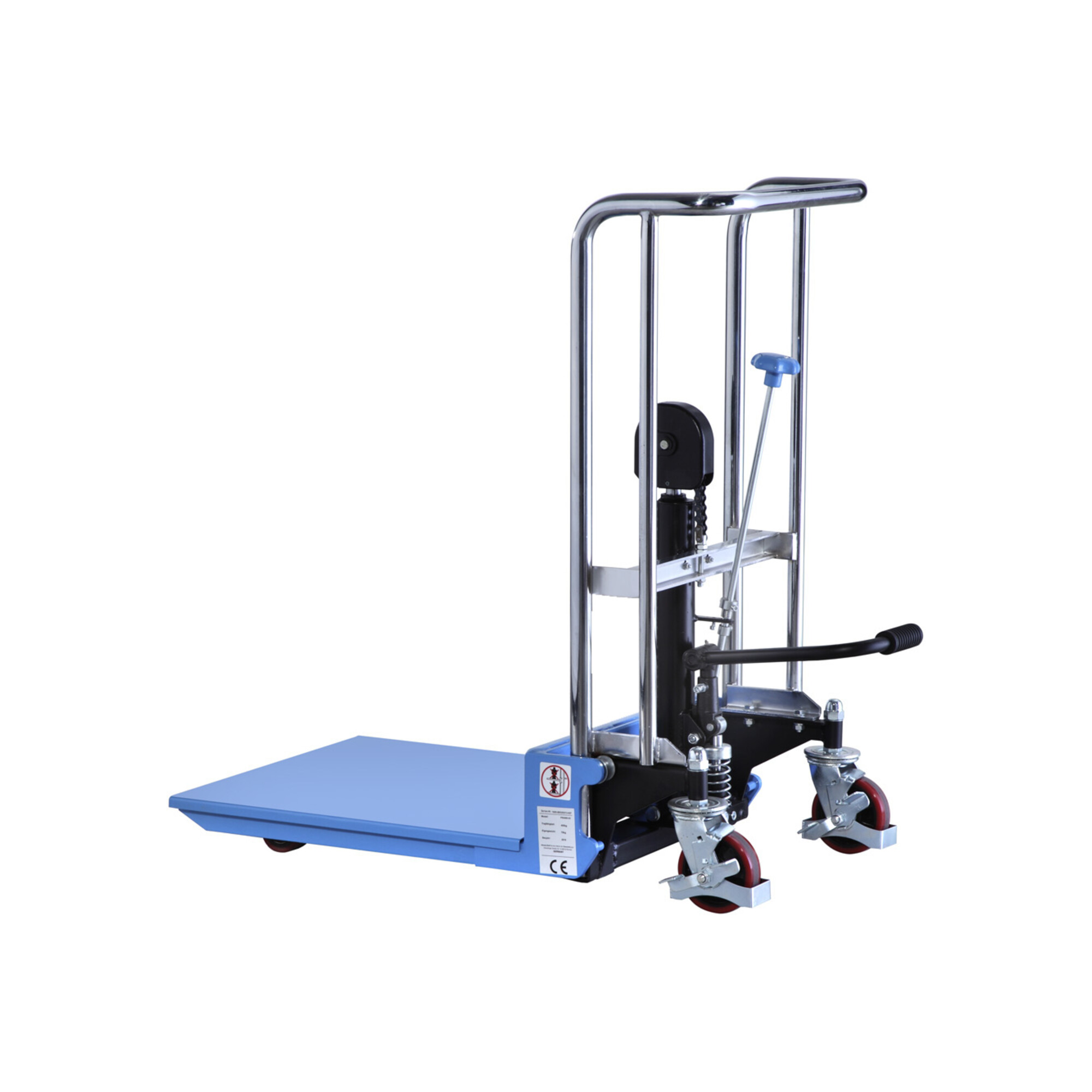 HanseLifter Gabel-/ Plattformhochhubwagen, Tragf.: 400 kg, Hubhöhe: 1.200 mm, Typ: PS0412