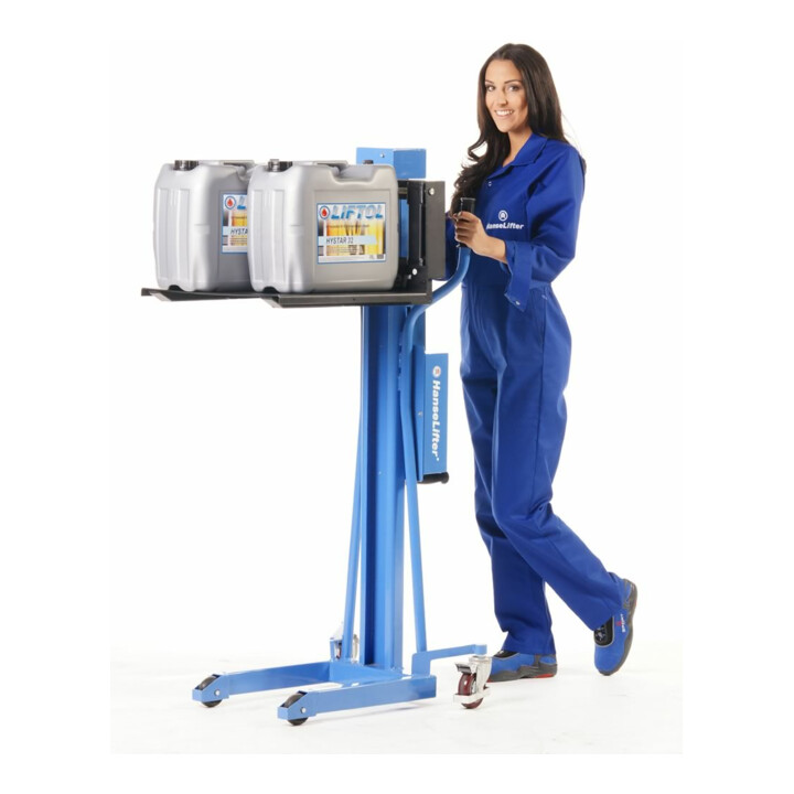 HanseLifter Handwindenstapler HWHH80, Tragf.: 80 kg, Hubhöhe: 1.100 mm