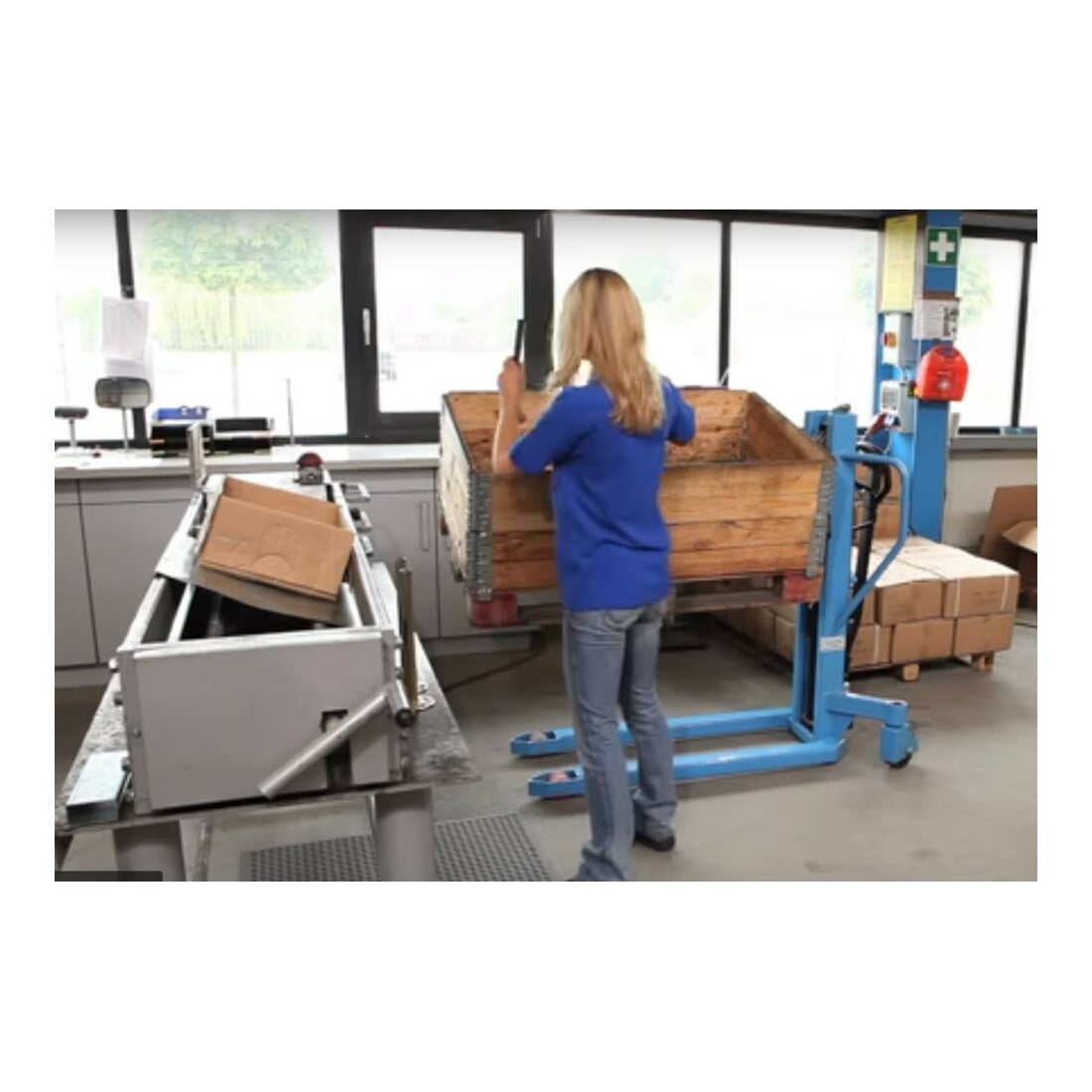 HanseLifter Hochhubwagen PHK0809, mit Kippfunktion, max. Hubhöhe: 900 mm