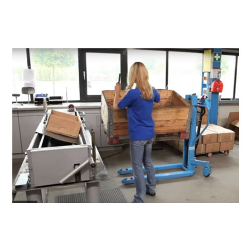 HanseLifter Hochhubwagen PHK0809, mit Kippfunktion, max. Hubhöhe: 900 mm