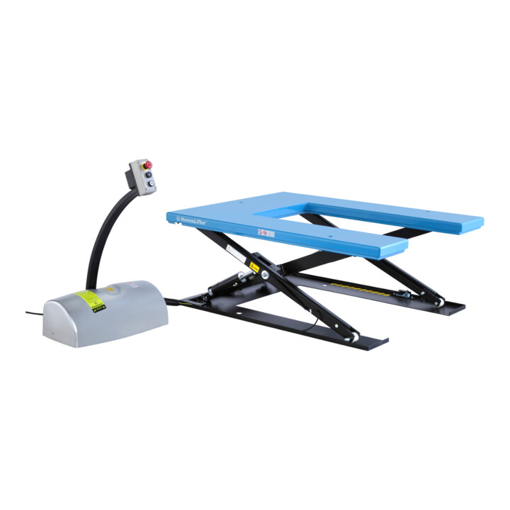 HanseLifter Hubtisch mit U-Profil, Tragf.: 1.000 kg, 230 V, Typ: HTF-U