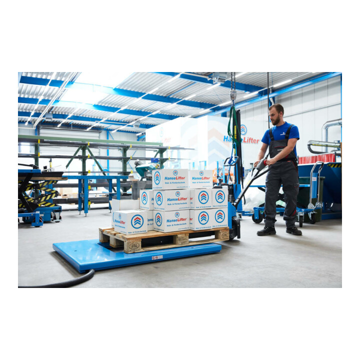 HanseLifter Hubtisch mit U-Profil, Tragf.: 1.000 kg, 380 V, Typ: HTF-U