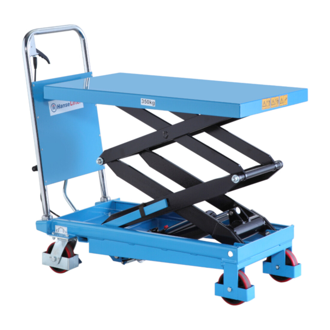 HanseLifter Hubtischwagen, Tragf.: 150 kg, max. Hub: 1.100 mm, Typ: SPS150