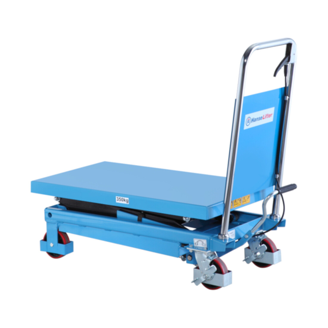 HanseLifter Hubtischwagen, Tragf.: 350 kg, max. Hub: 1.300 mm, Typ: SPS350